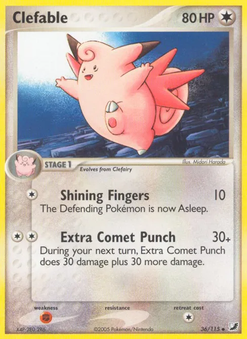 Clefable, Unseen Forces #36