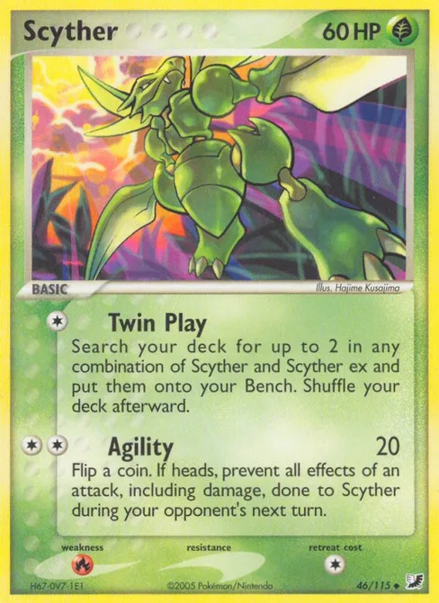 Scyther, Unseen Forces #46