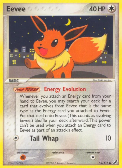 Eevee, Unseen Forces #55