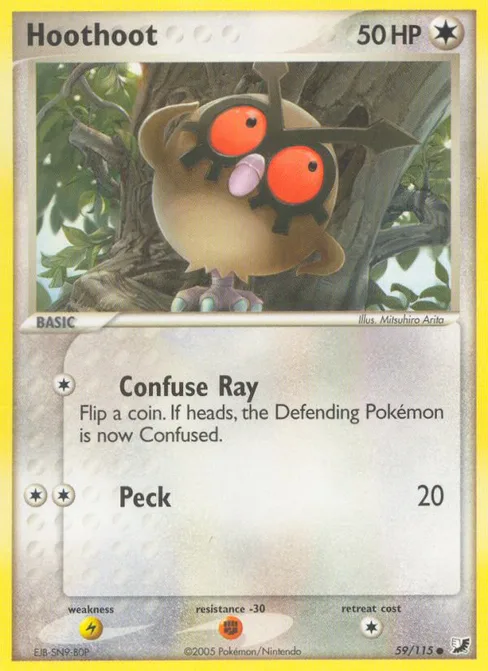 Hoothoot, Unseen Forces #59