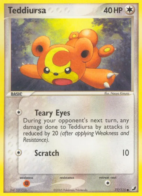 Teddiursa, Unseen Forces #77