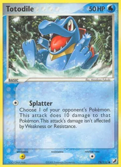 Totodile, Normal