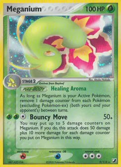 Meganium, Holofoil