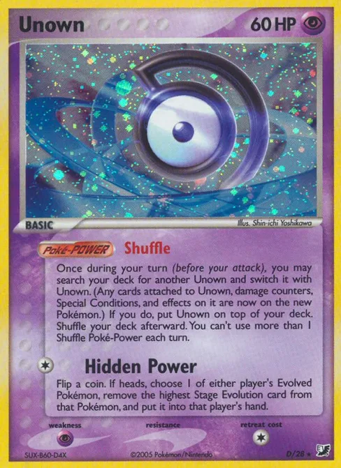 Unown, Unseen Forces #D