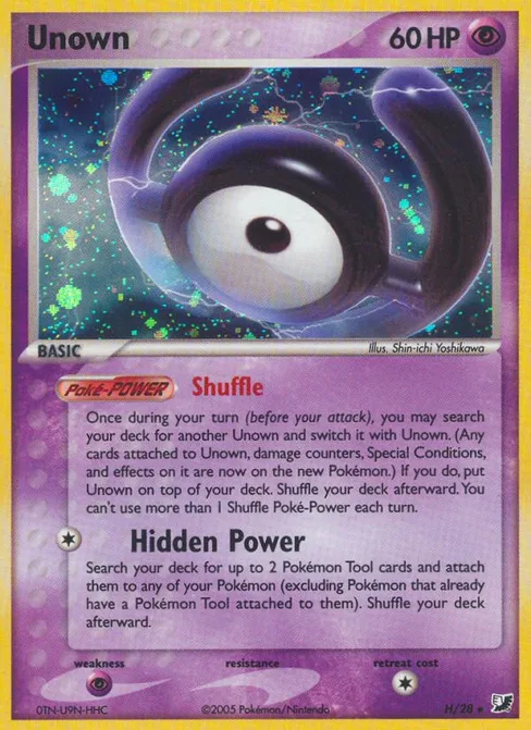 Unown, Unseen Forces #H