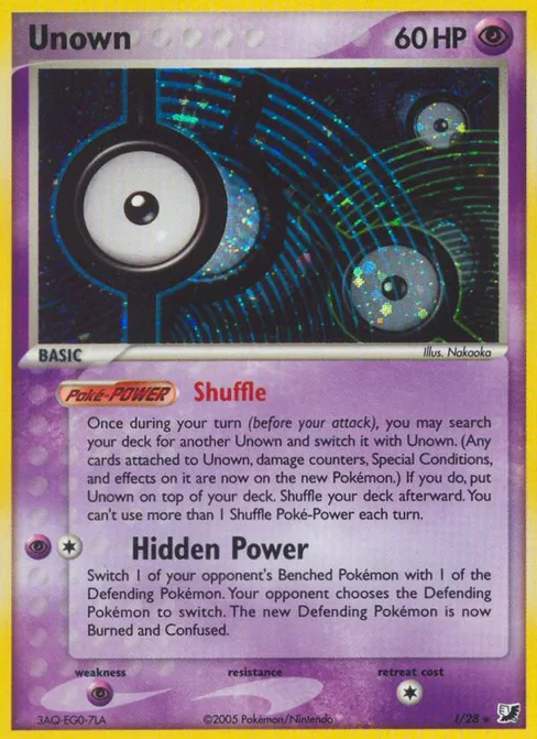Unown, Unseen Forces #I