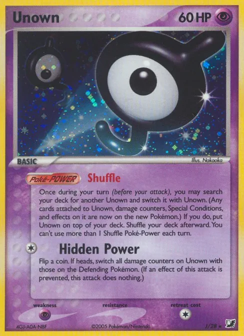Unown, Unseen Forces #J