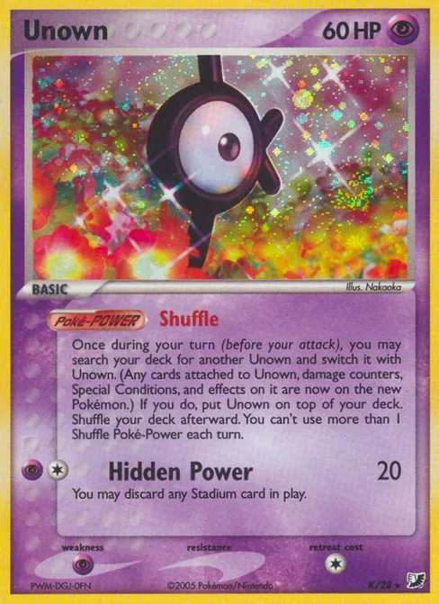 Unown, Unseen Forces #K