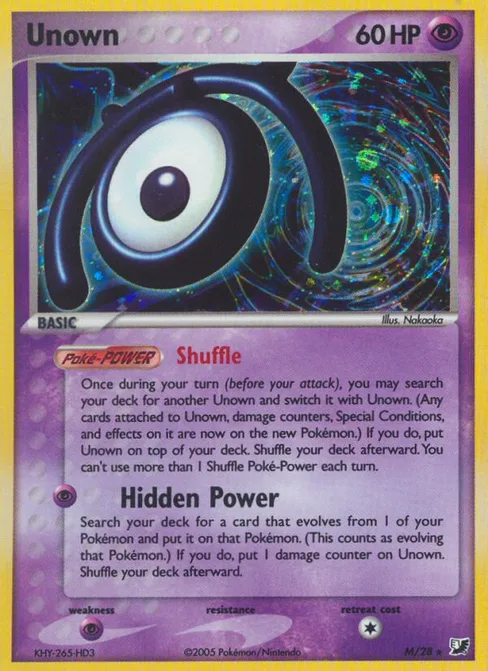 Unown, Unseen Forces #M