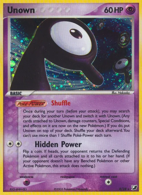 Unown, Unseen Forces #R