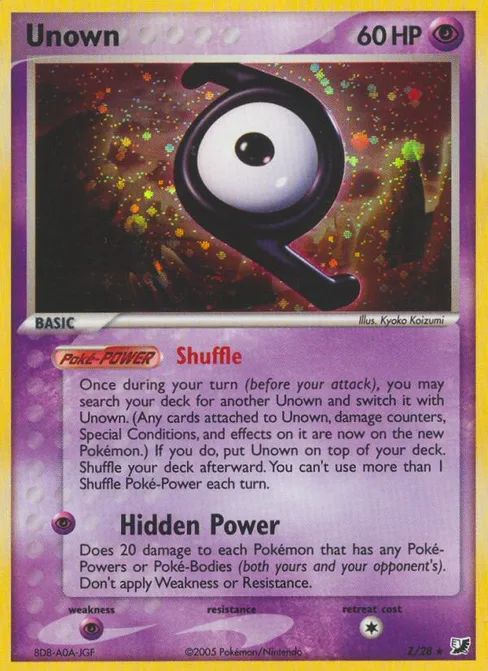 Unown, Unseen Forces #Z