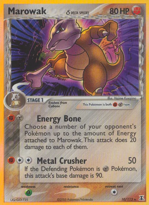 Marowak δ, Delta Species #10