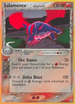 Salamence δ, Holofoil