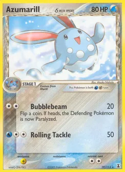 Azumarill δ, Normal