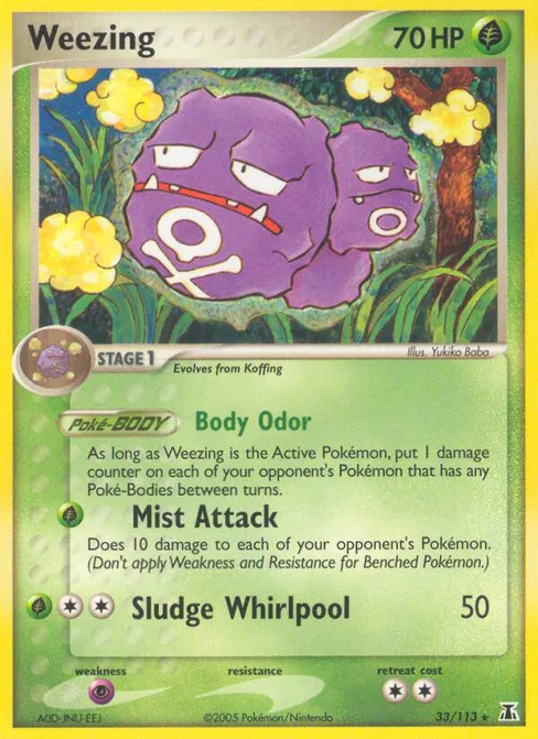 Weezing, Delta Species #33