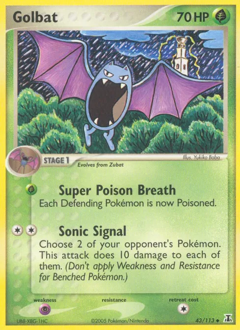 Golbat, Delta Species #43