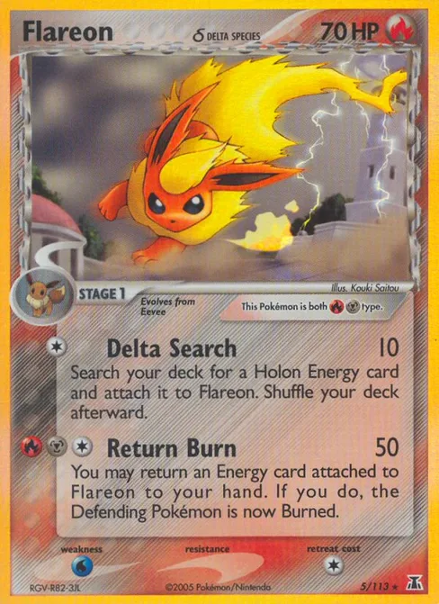 Flareon δ, Delta Species #5