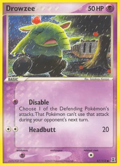 Drowzee, Normal