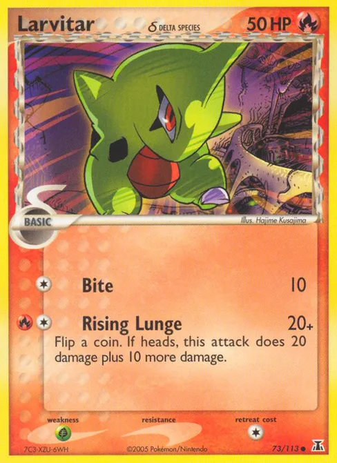 Larvitar δ, Delta Species #73