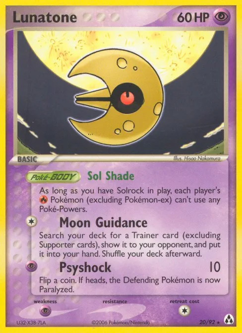 Lunatone, Legend Maker #20