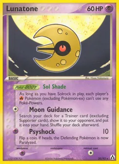 Lunatone, Normal