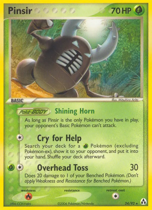 Pinsir, Legend Maker #24