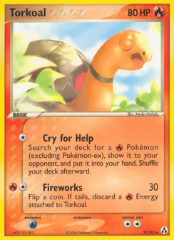 Torkoal, Normal