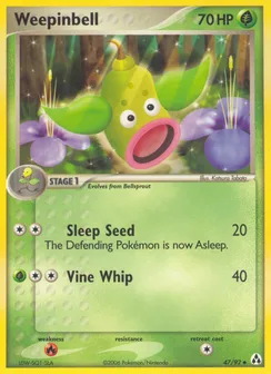Weepinbell, Normal