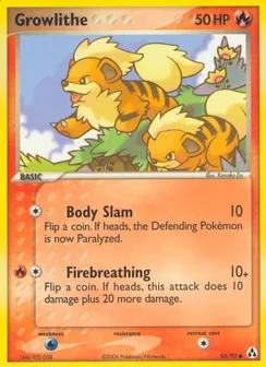 Growlithe, Normal