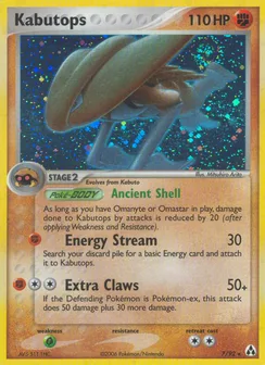 Kabutops, Holofoil