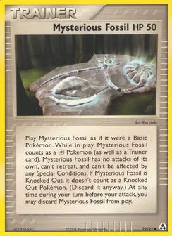 Mysterious Fossil, Normal