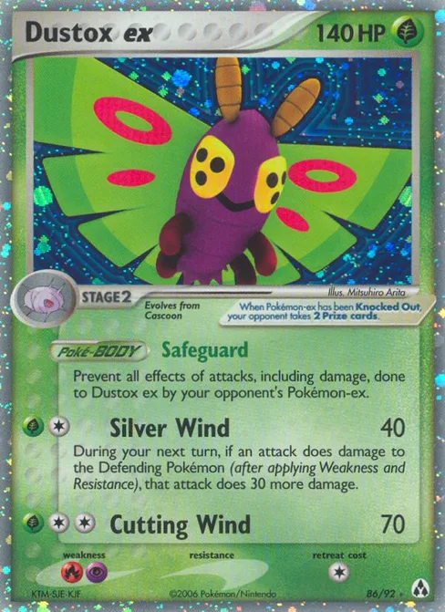 Dustox ex, Legend Maker #86