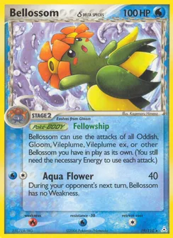 Bellossom δ, Normal