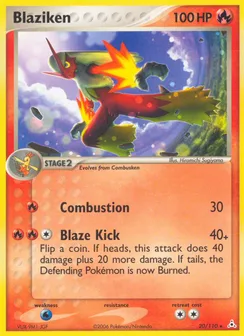 Blaziken, Normal