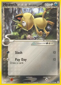 Meowth δ, Normal
