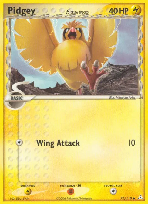 Pidgey δ, Holon Phantoms #77