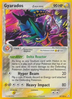 Gyarados δ, Holofoil