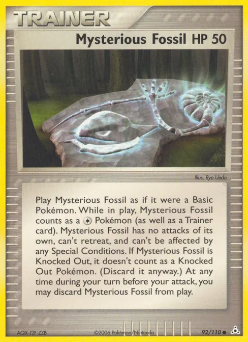 Mysterious Fossil, Holon Phantoms #92