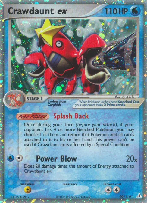 Crawdaunt ex, Holon Phantoms #99