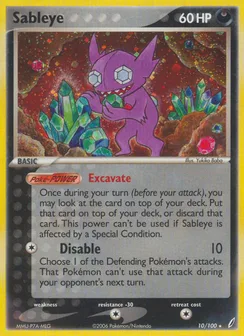 Sableye, Holofoil