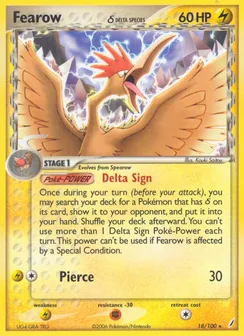 Fearow δ, Normal
