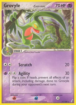 Grovyle δ, Normal