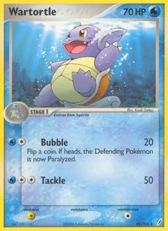 Wartortle, Normal
