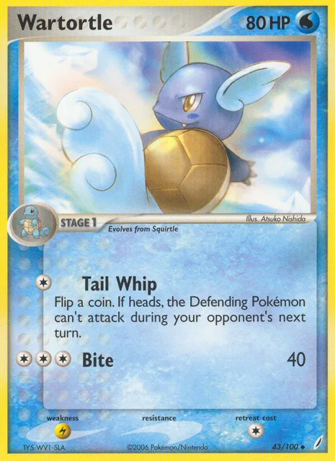 Wartortle, Crystal Guardians #43