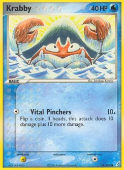 Krabby, Normal