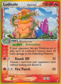 Ludicolo δ, Holofoil