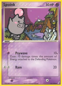 Spoink, Normal