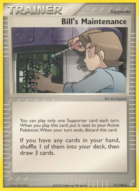 Bill's Maintenance, Crystal Guardians #71
