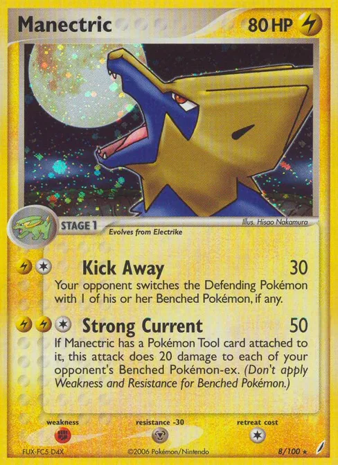 Manectric, Crystal Guardians #8
