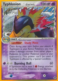 Typhlosion δ, Holofoil